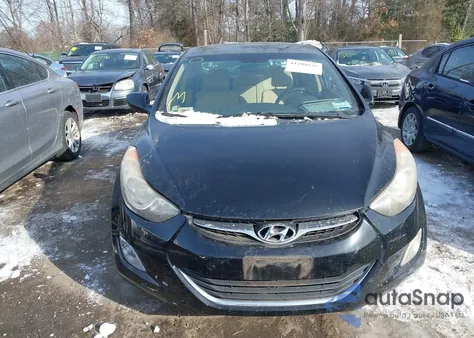 2012 Hyundai Elantra Gls (Ulsan Plant) z USA, uszkodzony, nr VIN KMHDH4AE6CU201065